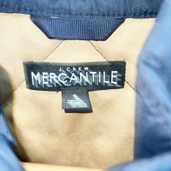 J. Crew Mercantile 100% Polyester Navy Blue Quilted Women’s Vest - Picture 5 of 13